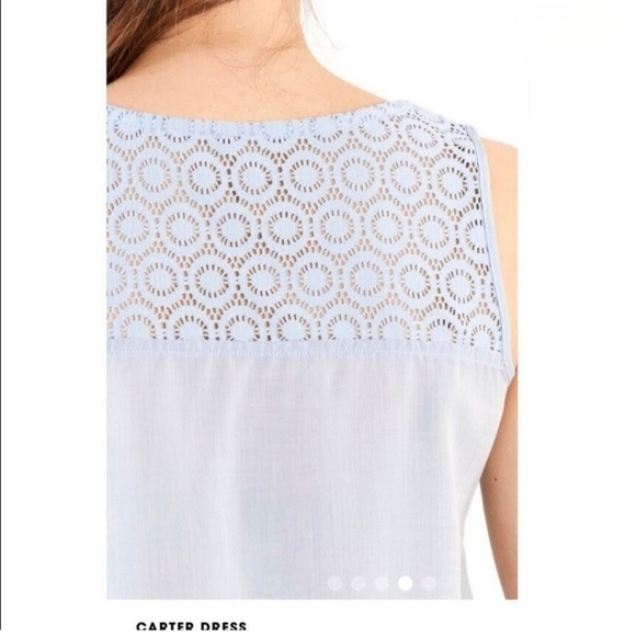 LOLË Women's Carter Dress Ice Blue ~ Size Medium - Picture 3 of 12